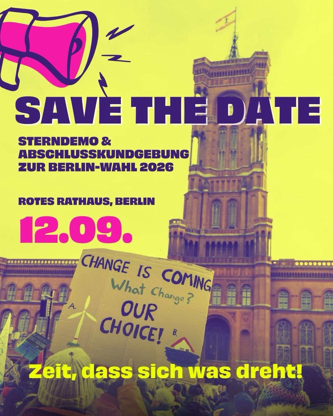Große Sterndemo in Berlin